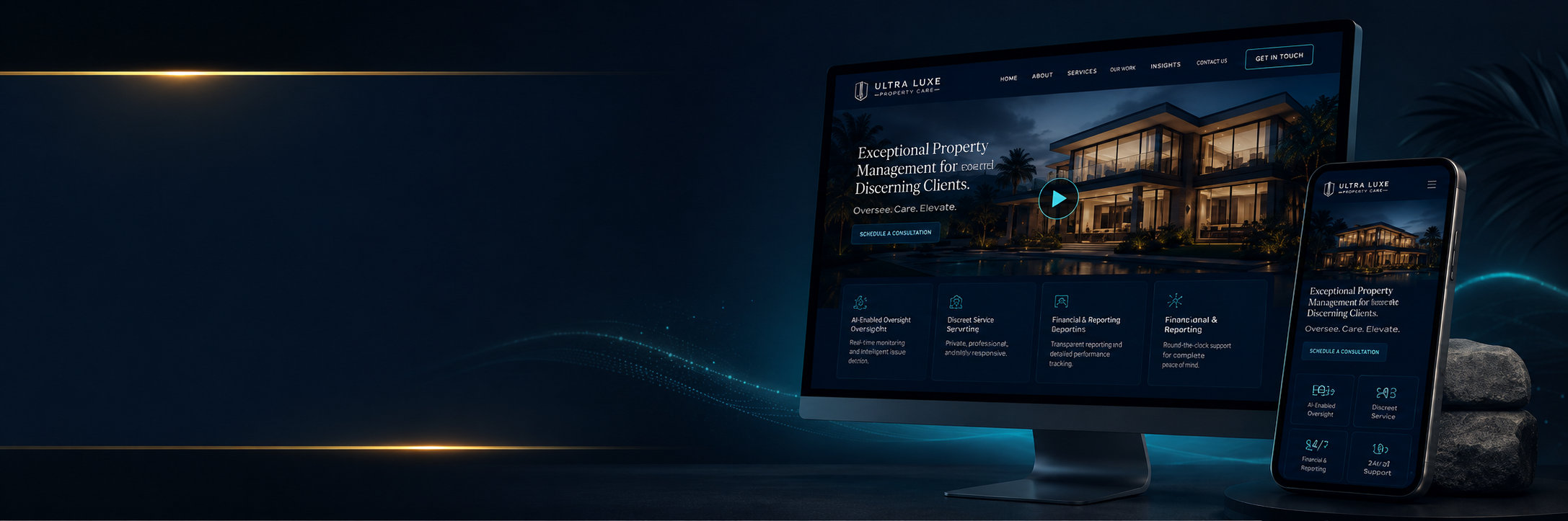 Professional Property Management Website Video | Ultra Luxury Case Study by WebProNC